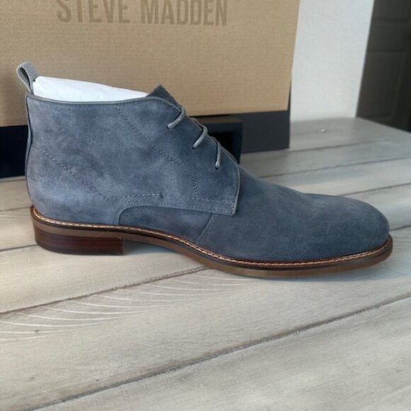 New Worn STEVE MADDEN - Yanis Faux suede boots - Picture 1 of 6